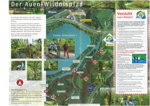 Auen-Wildnis pfad