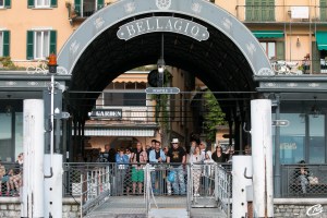 En bateau sur le lac de Côme