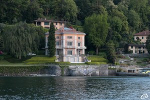 En bateau sur le lac de Côme